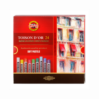 Koh-i-noor TOISON D'OR puha pasztell készlet 24db