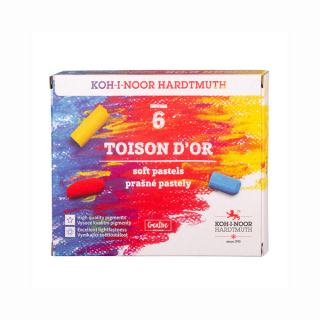 Koh-i-noor TOISON D'OR puha pasztell készlet 6db