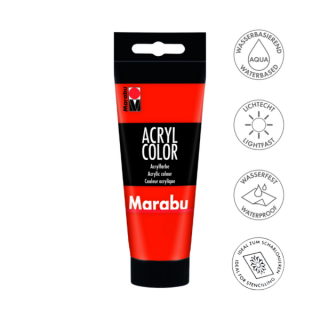 Marabu ACRYL COLOR akrilfesték 006 cinóber 100ml