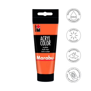 Marabu ACRYL COLOR akrilfesték 013 narancs 100ml