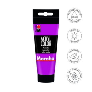 Marabu ACRYL COLOR akrilfesték 014 magenta 100ml