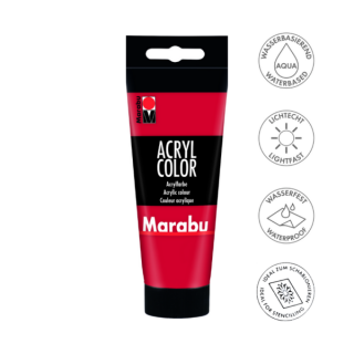 Marabu ACRYL COLOR akrilfesték 031 cseresznye piros 100ml