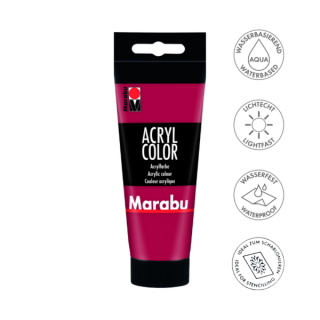 Marabu ACRYL COLOR akrilfesték 032 kárminvörös 100ml