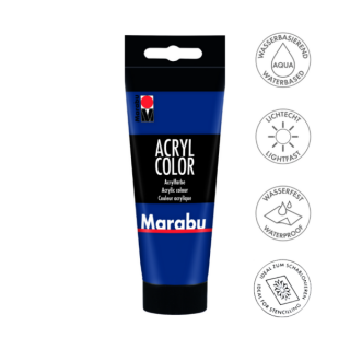 Marabu ACRYL COLOR akrilfesték 053 sötétkék 100ml