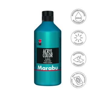 Marabu ACRYL COLOR akrilfesték 056 cián 500ml