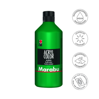 Marabu ACRYL COLOR akrilfesték 067 telt zöld 500ml