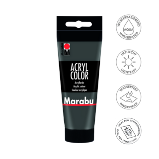 Marabu ACRYL COLOR akrilfesték 079 sötét szürke 100ml