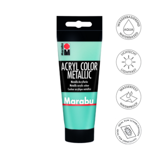 Marabu ACRYL COLOR akrilfesték 792 metálfényű zöld 100ml