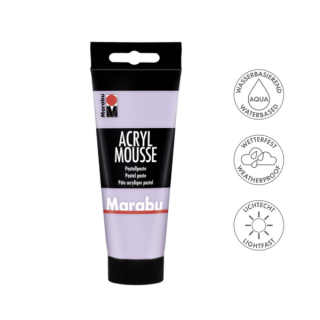 Marabu ACRYL MOUSSE akrilhab 007 levendula 100ml