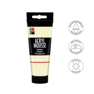 Marabu ACRYL MOUSSE akrilhab 222 vanília 100ml