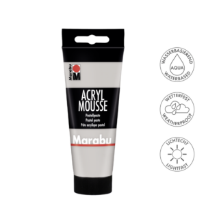 Marabu ACRYL MOUSSE akrilhab 278 világos szürke 100ml