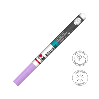 Marabu BRILLIANT fényes akril filctoll 1-2mm 033 pink rózsaszín