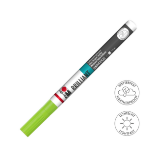 Marabu BRILLIANT fényes akril filctoll 1-2mm 061 rezeda