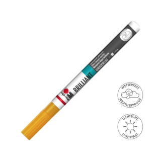 Marabu BRILLIANT fényes akril filctoll 1-2mm 225 mandarin