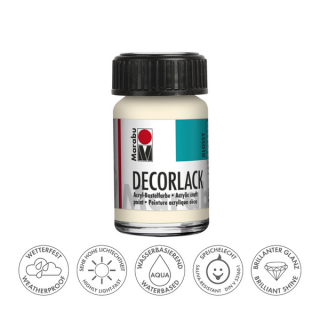 Marabu DECORLACK hobbi akrilfesték 271 csontszín 15ml