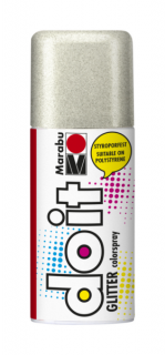 Marabu DO IT akril spray 582 glitter ezüst 150ml