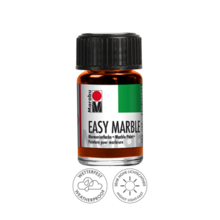 Marabu EASY MARBLE márványozó festék 013 narancs 15ml