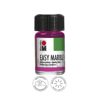 Marabu EASY MARBLE márványozó festék 014 magenta 15ml