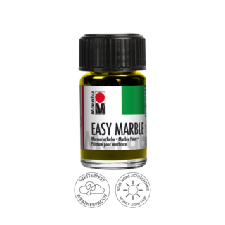 Marabu EASY MARBLE márványozó festék 020 citrom 15ml