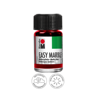 Marabu EASY MARBLE márványozó festék 031 cseresznye piros 15ml