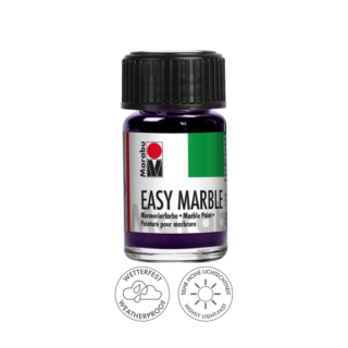 Marabu EASY MARBLE márványozó festék 039 padlizsán 15ml