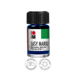 Marabu EASY MARBLE márványozó festék 055 utlramarinkék 15ml