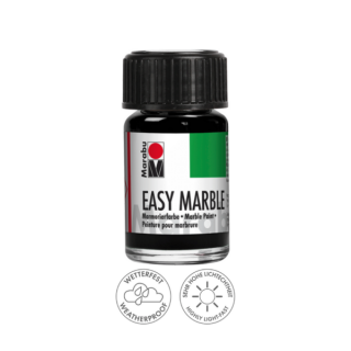 Marabu EASY MARBLE márványozó festék 073 fekete 15ml