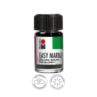 Marabu EASY MARBLE márványozó festék 082 ezüst 15ml