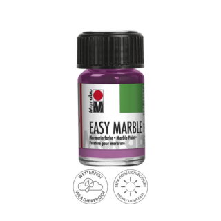 Marabu EASY MARBLE márványozó festék 235 lilás pink 15ml