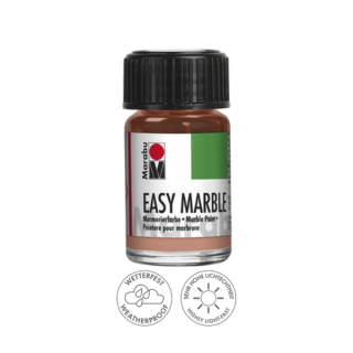 Marabu EASY MARBLE márványozó festék 734 vörös arany 15ml