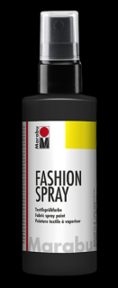 Marabu FASHION SPRAY pumpás textilfesték 073 fekete 100ml