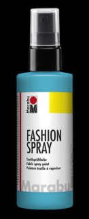 Marabu FASHION SPRAY pumpás textilfesték 091 karibi kék 100ml