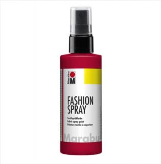 Marabu FASHION SPRAY pumpás textilfesték 232 vörös 100ml