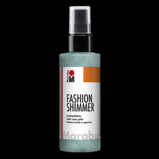 Marabu FASHION SPRAY pumpás textilfesték 599 csillámos tengerzöld 100ml