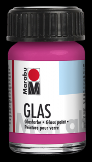 Marabu GLAS vizes üvegfesték 033 pink 15ml