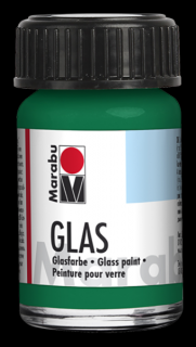 Marabu GLAS vizes üvegfesték 068 sötétzöld 15ml