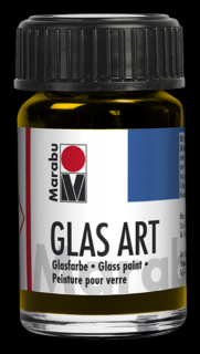 Marabu GLASART oldószeres üvegfesték 420 sárga 15ml