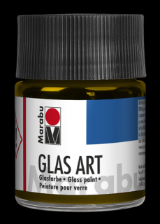 Marabu GLASART oldószeres üvegfesték 420 sárga 50ml