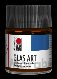 Marabu GLASART oldószeres üvegfesték 422 napsárga 50ml