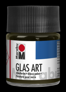 Marabu GLASART oldószeres üvegfesték 470 fehér 50ml