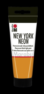 Marabu NEW YORK dekor festék  324 neon narancs 100ml