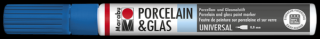 Marabu PORCELAIN  GLAS porcelán és üveg filctoll 0,8mm 142 encián