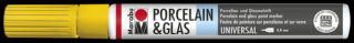 Marabu PORCELAIN  GLAS porcelán és üveg filctoll 0,8mm 220 napsárga