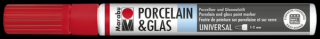 Marabu PORCELAIN  GLAS porcelán és üveg filctoll 1-2mm 125 cseresznyepiros