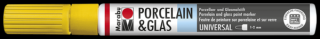 Marabu PORCELAIN  GLAS porcelán és üveg filctoll 1-2mm 220 napsárga