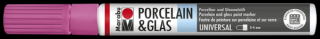 Marabu PORCELAIN  GLAS porcelán, üveg filctoll 2-4mm 005 málna