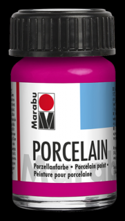 Marabu PORCELAIN porcelán festék 131 málna 15ml