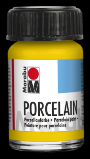 Marabu PORCELAIN porcelán festék 220 napsárga 15ml