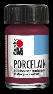 Marabu PORCELAIN porcelán festék 223 szeder 15ml