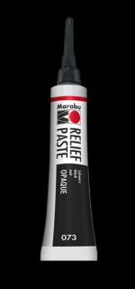 Marabu RELIEF PASTE kontúrozó üvegfestékhez 073 fekete 20ml